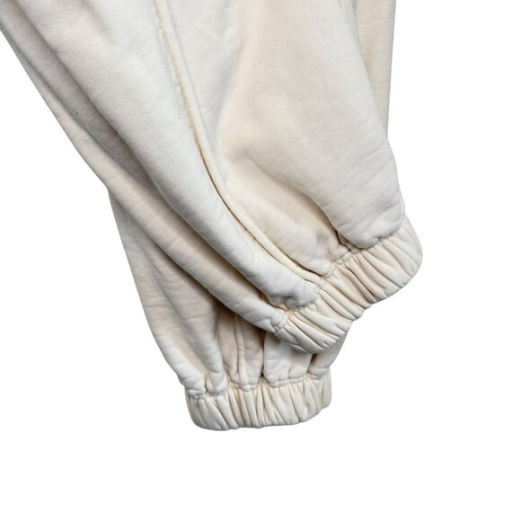 NAP Cream Relaxed Jogger Sweatpants, M - Picture 5 of 10